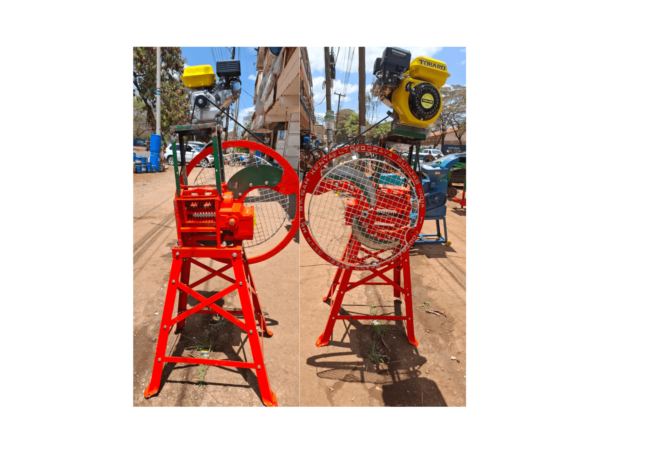 ChaffCutter 2*3 TopStand with Engine 7.5HP