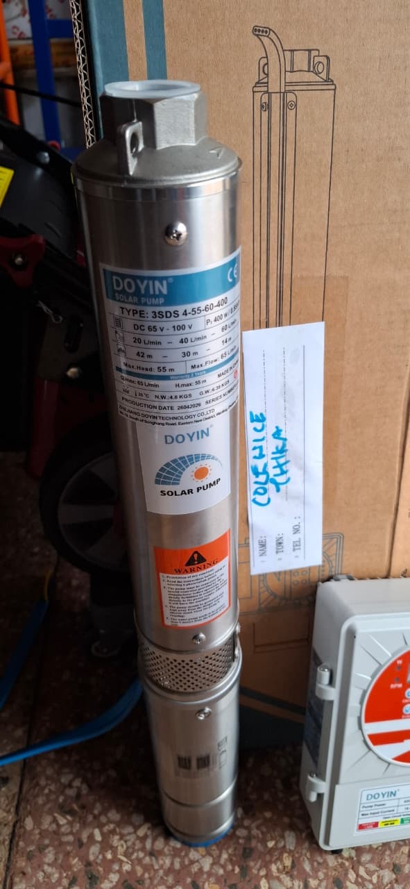 Doyin Solar Pump, type 3SDS 4-55-60-400